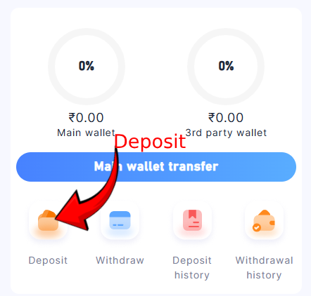 Goa Games Deposit option